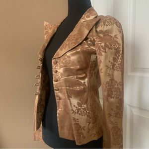 vintage ruby rox floral blazer
